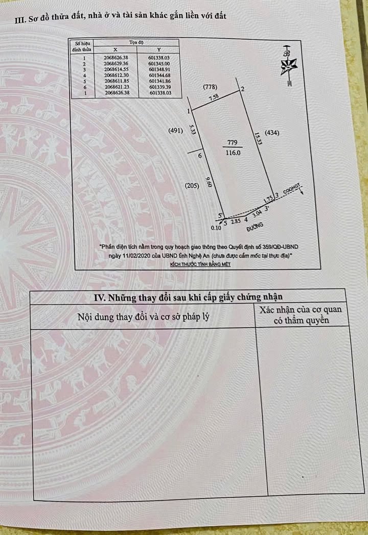 Đất nền Hưng Lộc, Vinh 116m² giá 3.5 tỷ - Mặt tiền đẹp, hiếm có!