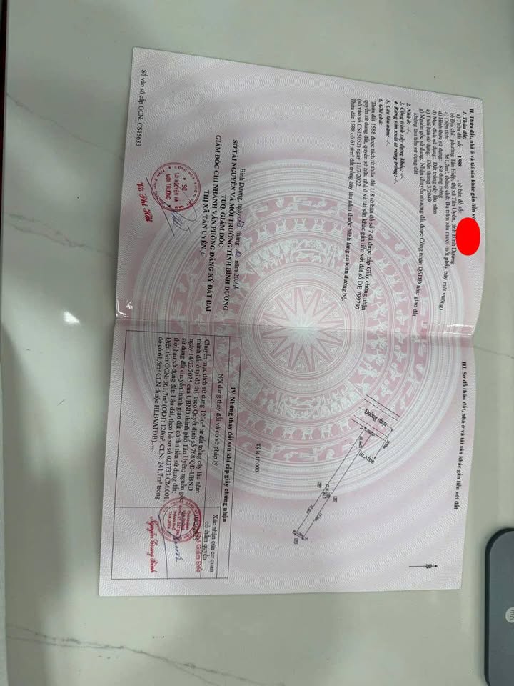 Đất nền liền kề đường DH 423, Tân Hiệp, 723m² - Giá chỉ 8 tỷ!