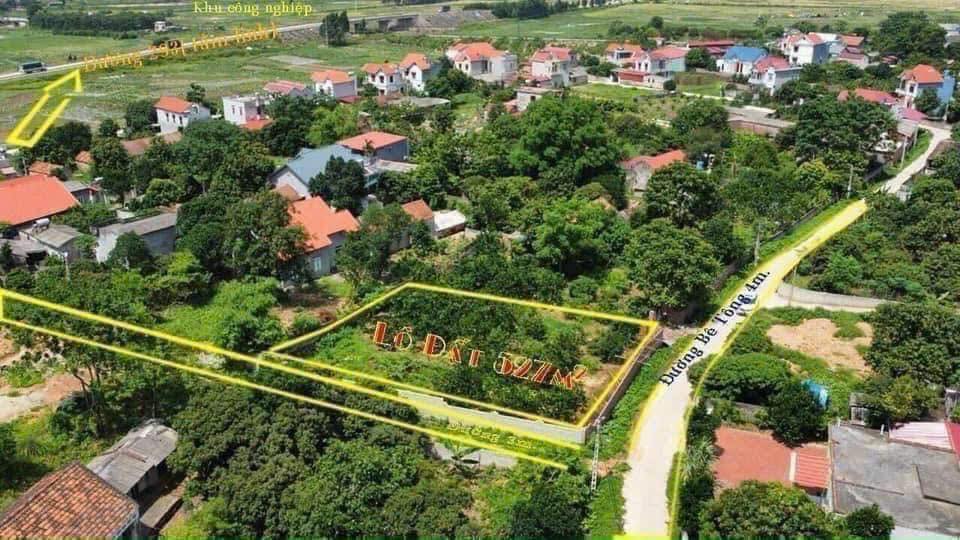 Đất Bán Ven Khu Công Nghiệp Yên Sơn Bắc Giang 527m² - Vị trí đắc địa, cơ hội đầu tư tốt!