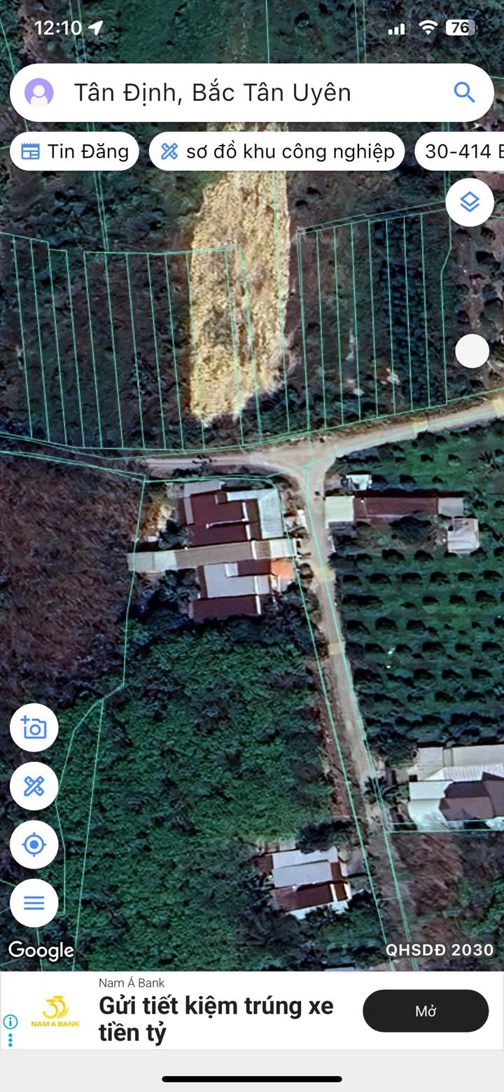 Đất thổ cư 100% Tân Định Bắc Tân Uyên 275m² giá 1.05 tỷ - Bán gấp!