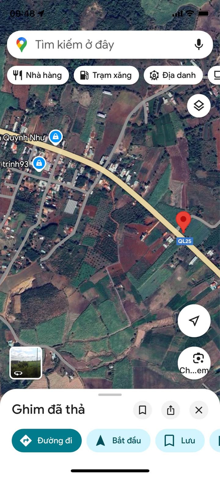 Đất nền đẹp xã HBông, huyện Chư Sê, 3157m² - Mặt tiền đường Quốc lộ 25!