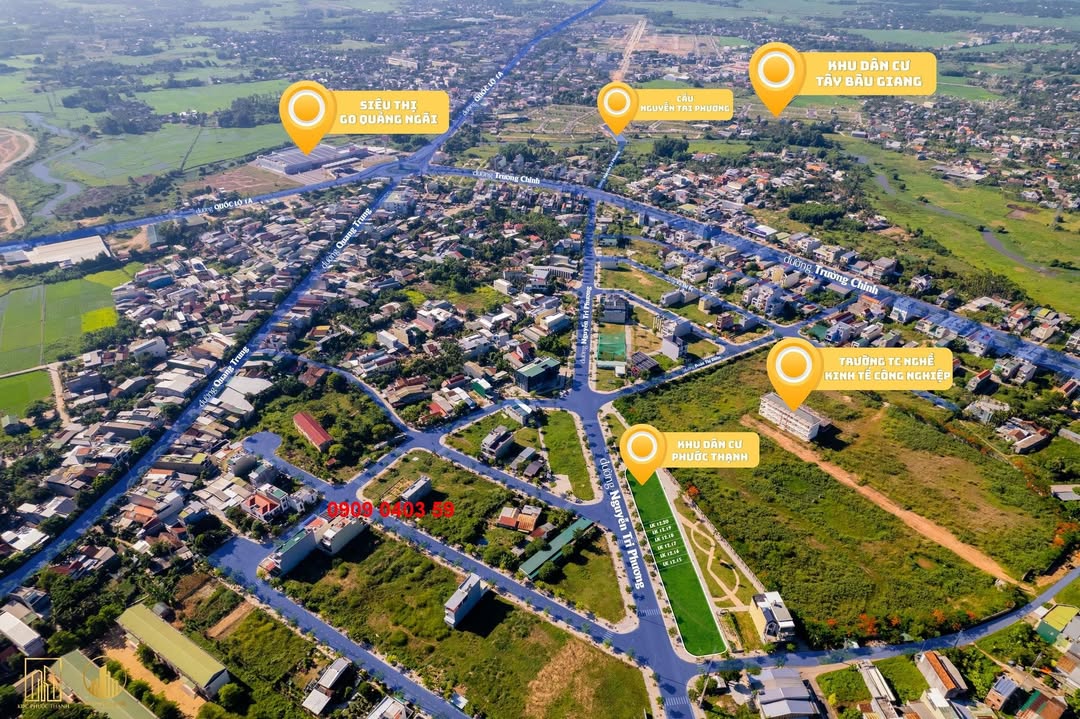 Đất nền mặt tiền Nguyễn Tri Phương, Quảng Ngãi 85m² giá chỉ 2.x tỷ - Đầu tư sinh lời!