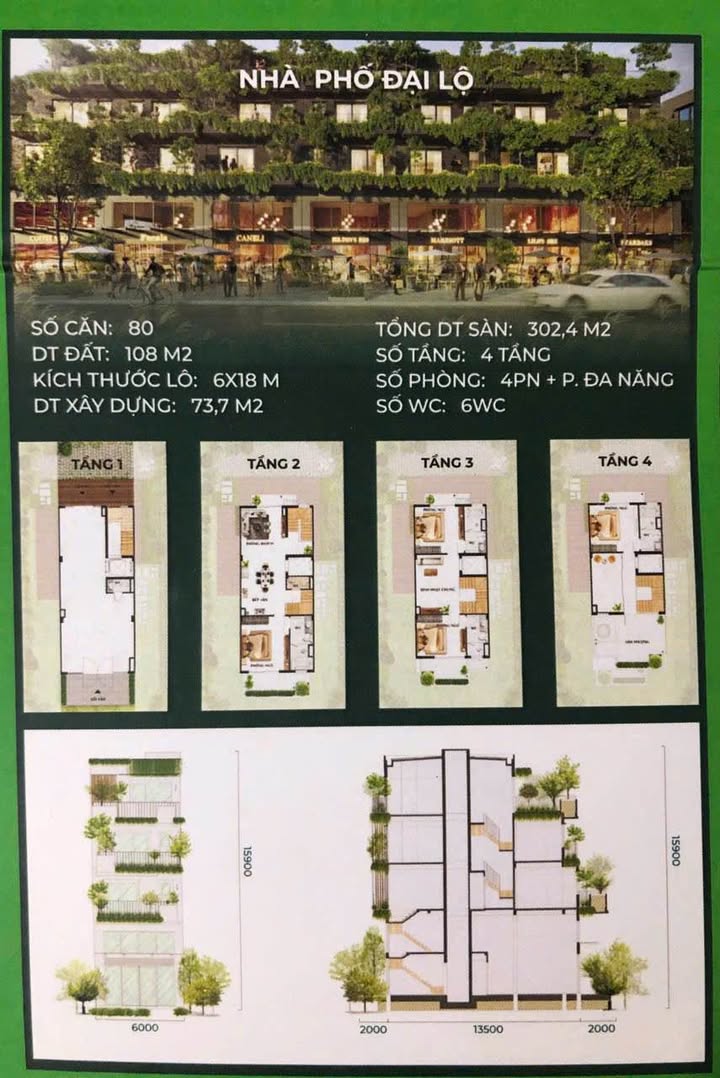 Shophouse mặt đường Hùng Vương Ecopark 108m² giá 9.3 tỷ - Đầu tư sinh lời tuyệt vời!