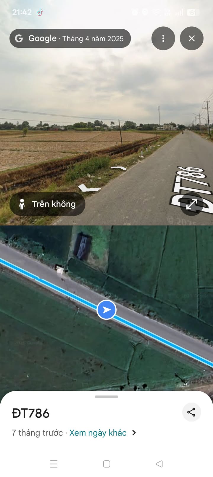 Cho thuê đất làm ruộng mặt tiền đường ĐT786, Tiên Thuận, Bến Cầu 14.000m² - Thích hợp trồng bắp, thuốc lá!