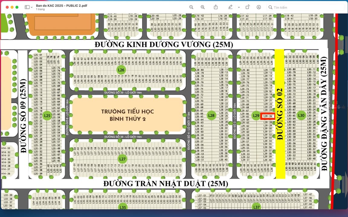 Đất nền KDC Ngân Thuận - Stella Mega Cần Thơ 112m² giá 2.086 tỷ - Vị trí đắc địa, pháp lý rõ ràng!