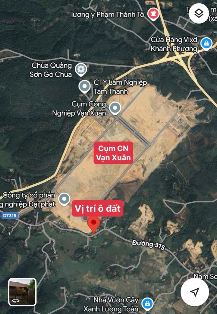 Đất thổ cư 300m² mặt đường tỉnh lộ 315, xã Vạn Xuân - Cơ hội đầu tư hấp dẫn!