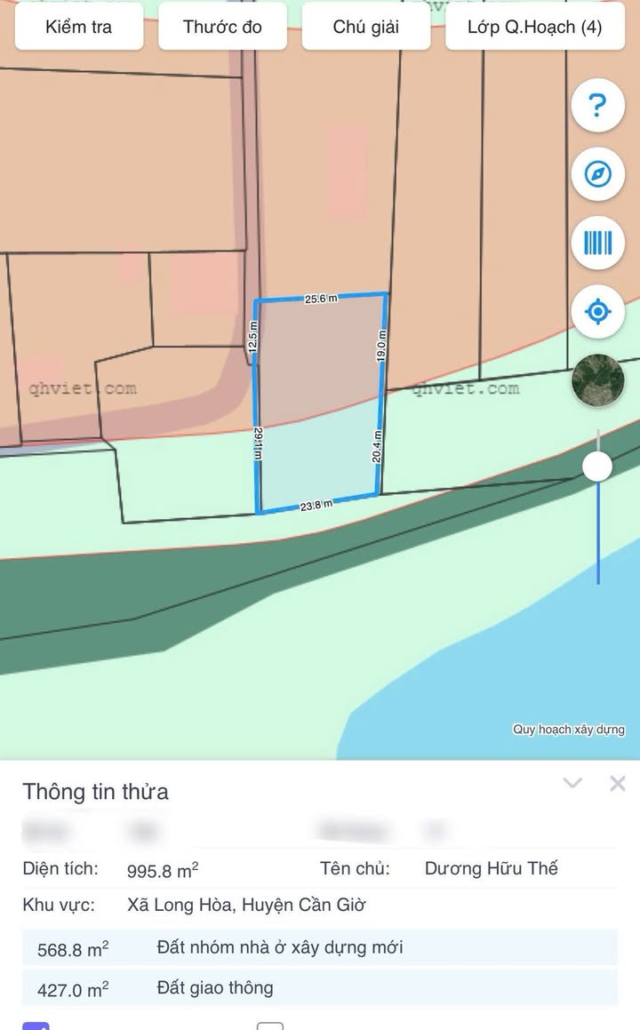 Đất mặt tiền ven biển Cần Giờ 967m² giá 25 tỷ - Sổ đỏ chính chủ nhanh chóng!