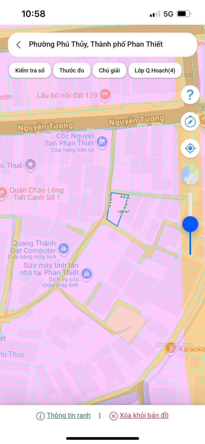 Đất thổ cư Phú Thủy, Phan Thiết 68m² giá 1.35 tỷ - Gần chợ tiện lợi!