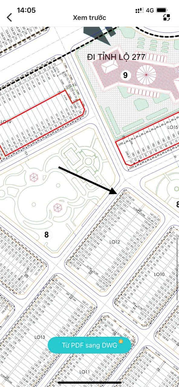 Đất nền góc view công viên Khu Giãn Dân, Đồng Kỵ 120m² giá chỉ 5x triệu/m² - Sổ đỏ chính chủ!