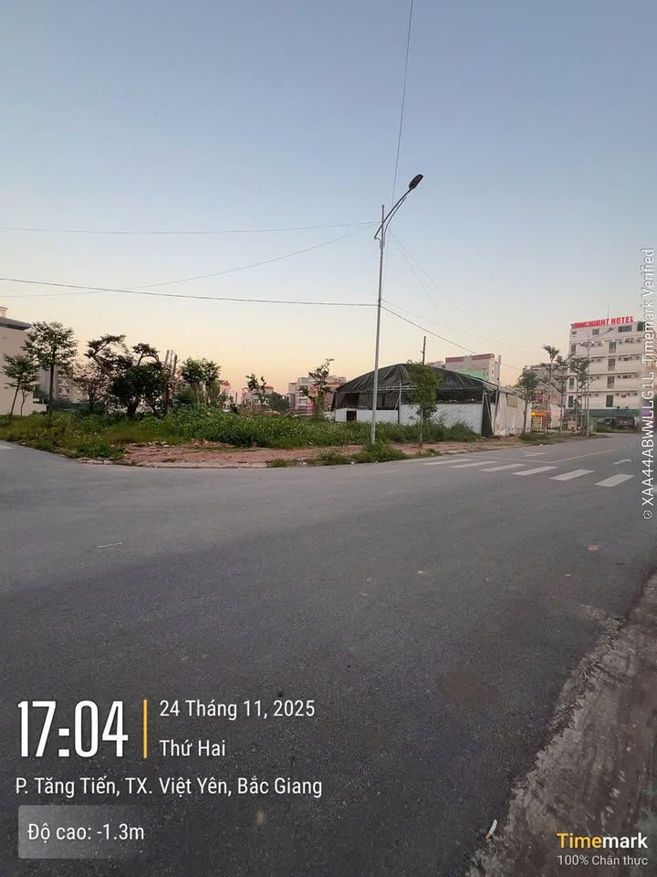 Đất nền lô góc A2 Tăng Tiến 221m² giá thỏa thuận - Cơ hội đầu tư tốt!