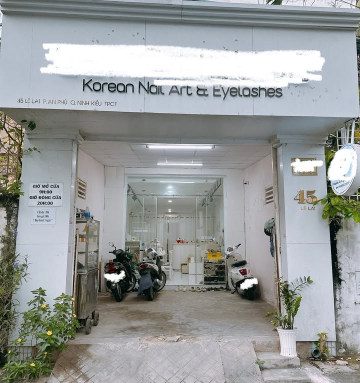 Sang nhượng tiệm nail 45 Lê Lai, Cần Thơ - Kinh doanh ổn định, giá chỉ 12 triệu/tháng!