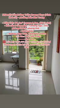 Nhà mặt tiền đường Triệu Quang Phục Bắc Nha Trang 64,2m² giá 5.3 tỷ - Cơ hội đầu tư hấp dẫn!