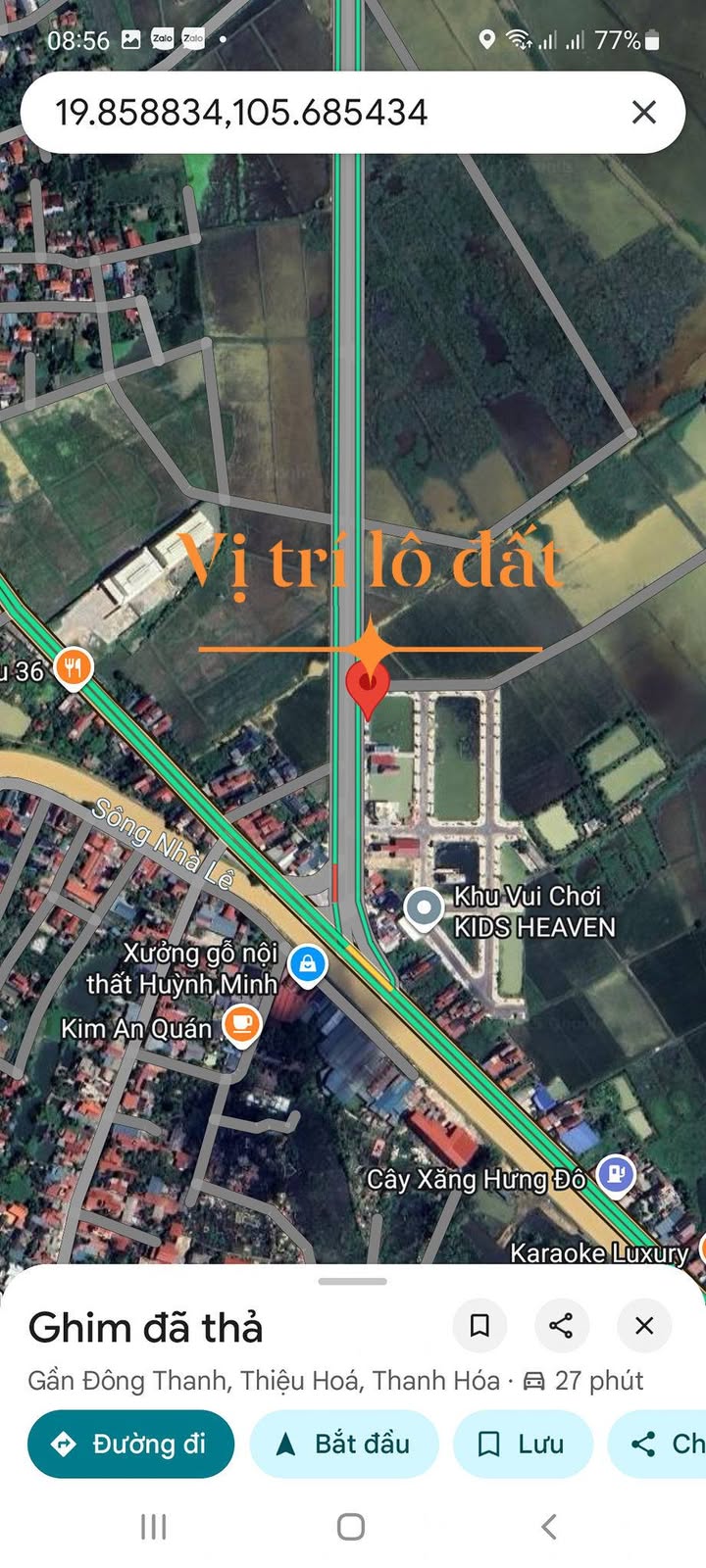 Đất sổ đỏ chính chủ Thiệu Trung 100m² - Cơ hội đầu tư tuyệt vời!