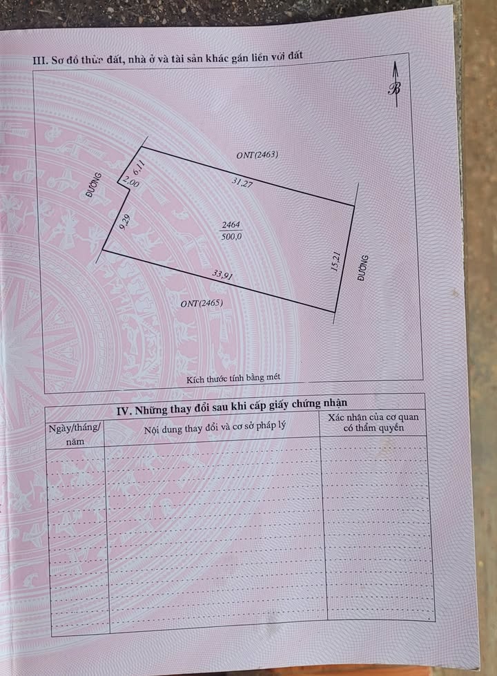 Đất thổ cư Trung Sơn Đô Lương 500m² giá 1.2 tỷ - Cơ hội đầu tư hấp dẫn!