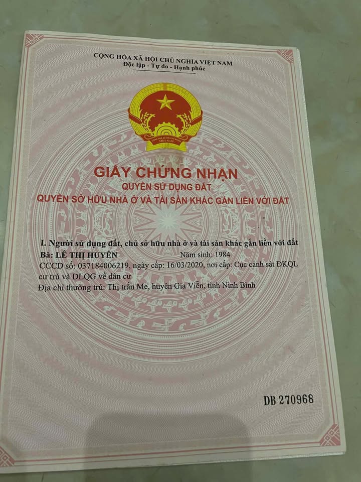 Đất nền tại phố Thống Nhất, Gia Viễn, Ninh Bình - 90m² giá 4.6 tỷ - Đầu tư lý tưởng!