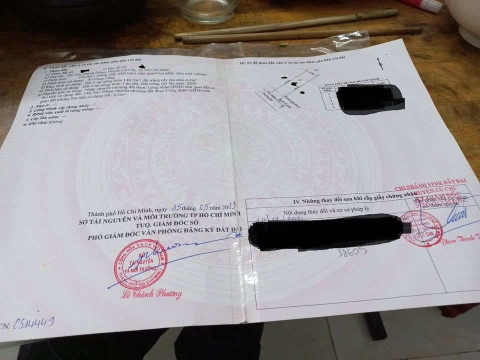 Đất nền xã Tân Thạnh Đông, Củ Chi 152.9m² chỉ 3 tỷ - Đầu tư sinh lời ngay!