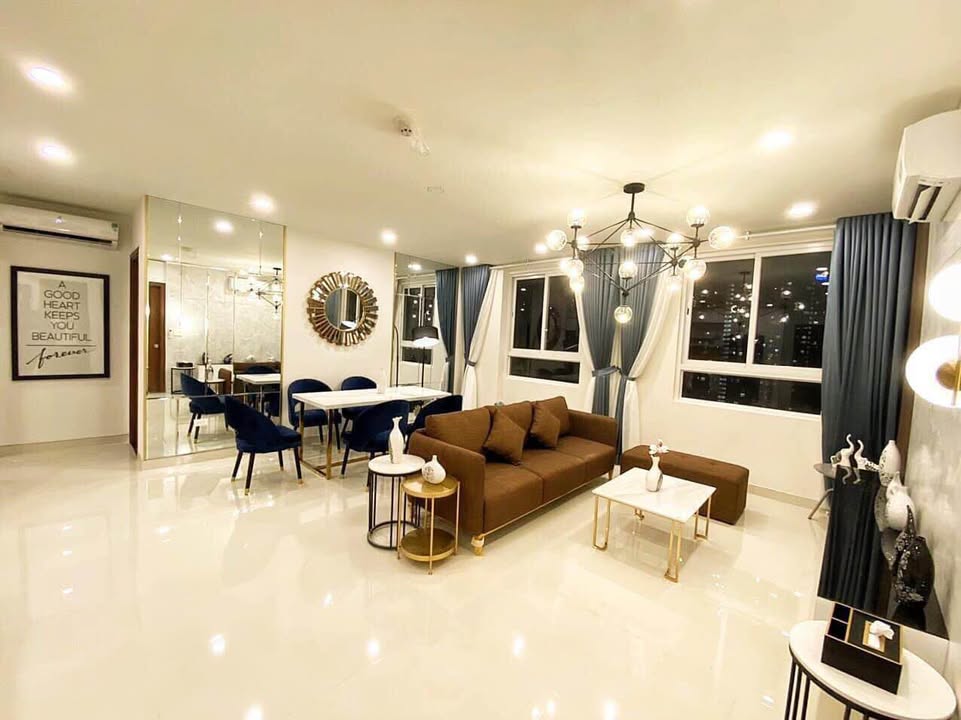 Căn hộ Grand Riverside Quận 4 110m² giá 22 triệu - Full nội thất đẹp, view thoáng!