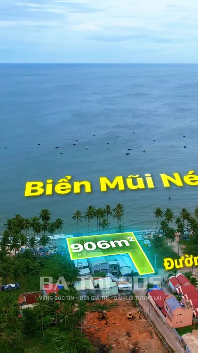 Đất biển Mũi Né 906m² giá 28 tỷ - Tầm view đẹp, cơ hội đầu tư lớn!
