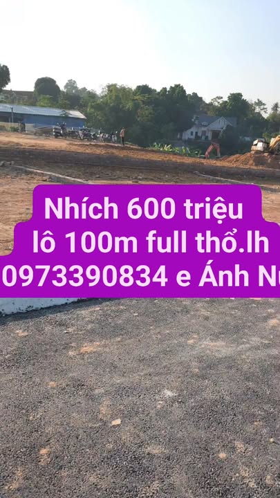 Đất thổ cư 100m² tại thôn Ngọc Nhị, Cẩm Lĩnh, Ba Vì chỉ 600 triệu - Đầu tư sinh lời ngay!