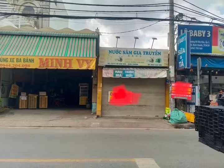 Nhà mặt tiền đường Võ Văn Vân, Bình Chánh 160m² giá 12 triệu - Kinh doanh tự do!