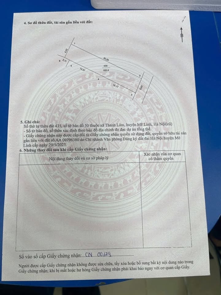 Đất thổ cư 100m² mặt tiền 5m tại Quang Minh, Mê Linh - Giá chỉ 4.1 tỷ!