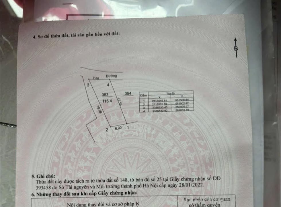 Đất thổ cư đẹp tại Đông Yên, Quốc Oai 115m² - Lô góc 2 mặt tiền giá chỉ 2 tỷ