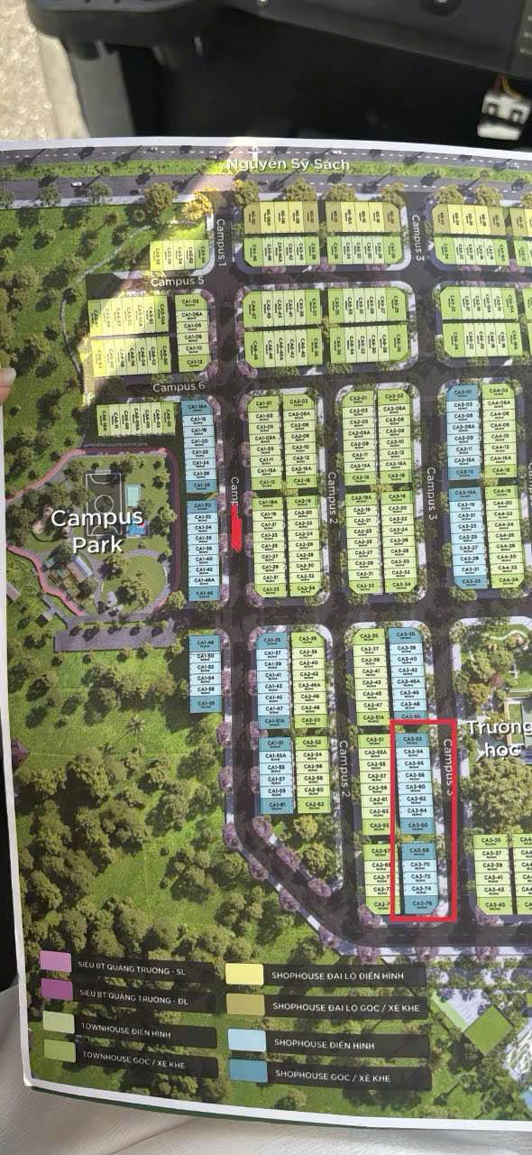 Shophouse Campus 2 Vinh 88m² giá 6.9 tỷ - Nhiều tiện ích, pháp lý rõ ràng!