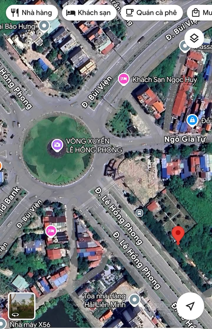 Đất mặt tiền đường Lê Hồng Phong, Hải An, 1747m² giá 87.35 tỷ - Cơ hội đầu tư hấp dẫn!