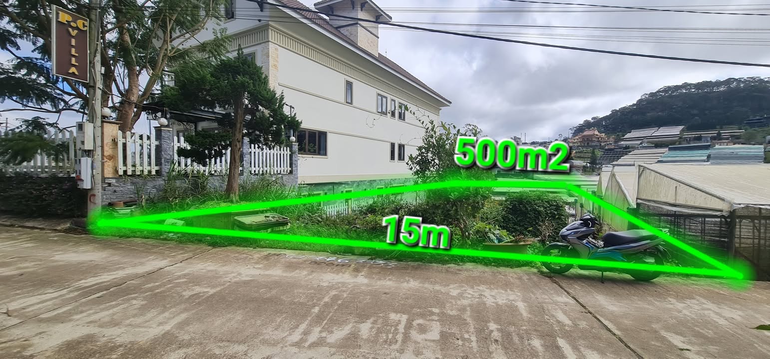 Đất xây dựng Đà Lạt 500m² giá 14.5 tỷ - Vị trí đắc địa, thuận tiện kinh doanh!