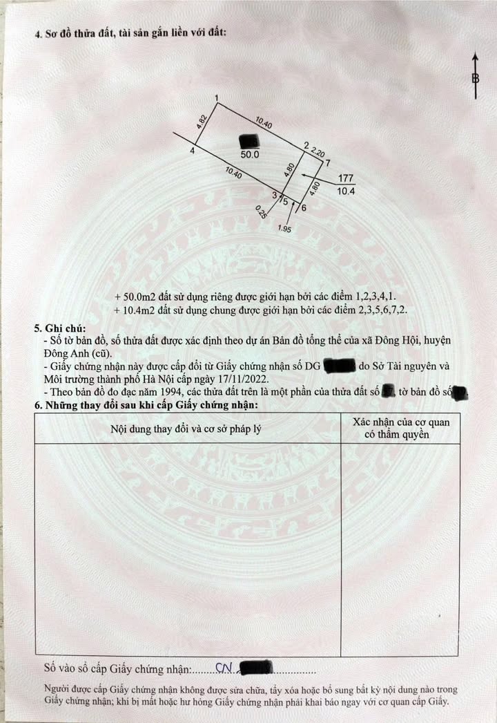 Đất nền Đông Hội, Đông Anh 50m² giá chỉ 4 tỷ - Cơ hội đầu tư hấp dẫn!