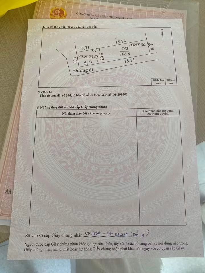 Đất thổ cư Bắc Lý 80m² giá thỏa thuận - Vị trí đắc địa ngay trung tâm!