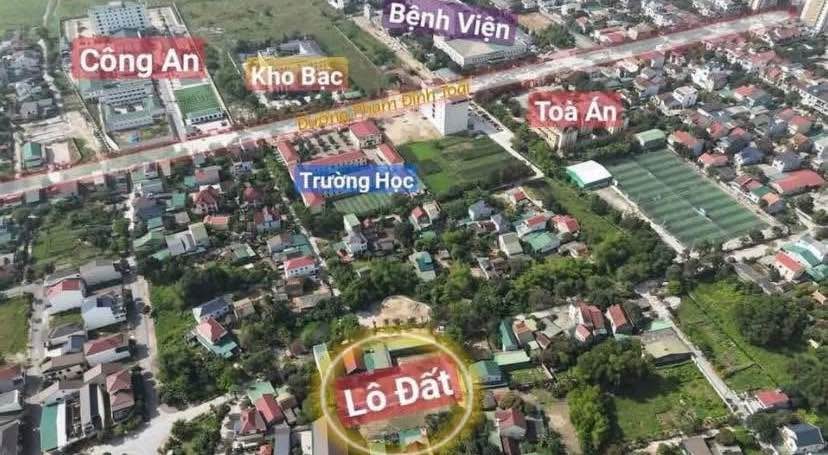 Đất nền xóm 20 Nghi Phú TP Vinh 67,6m² giá 2 tỷ - Cơ hội đầu tư lý tưởng!