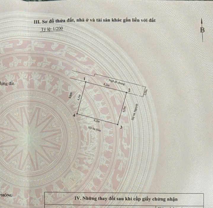 Đất nền ngõ 104 Cát Linh, Hải Phòng 54m² giá chỉ 1.28 tỷ - Ô tô đỗ cửa tiện lợi!