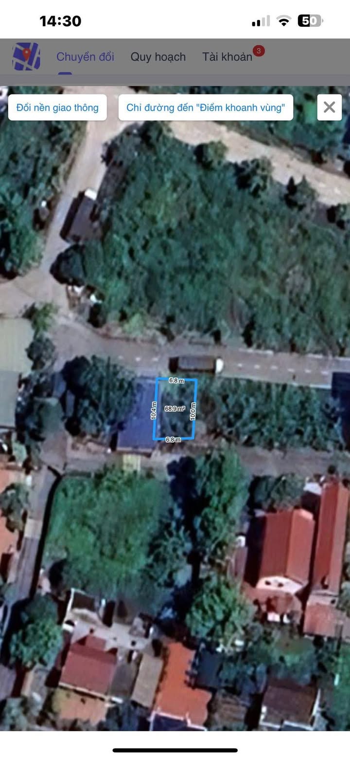 Đất tặng nhà cấp 4 Hòa Lạc, Lam Hạ, Phủ Lý 68.9m² - Sẵn sàng giao dịch ngay!