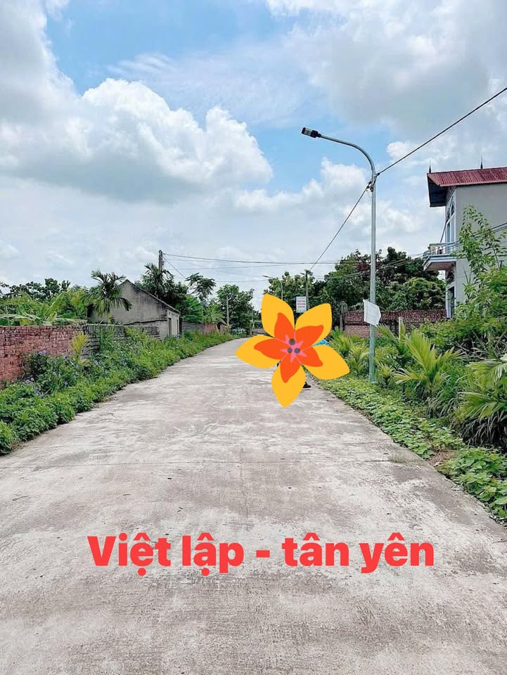 Đất đấu giá Lô góc 3 mặt tiền tại Việt Lập, Tân Yên 100m² chỉ 1.1 tỷ - Cơ hội hiếm có!