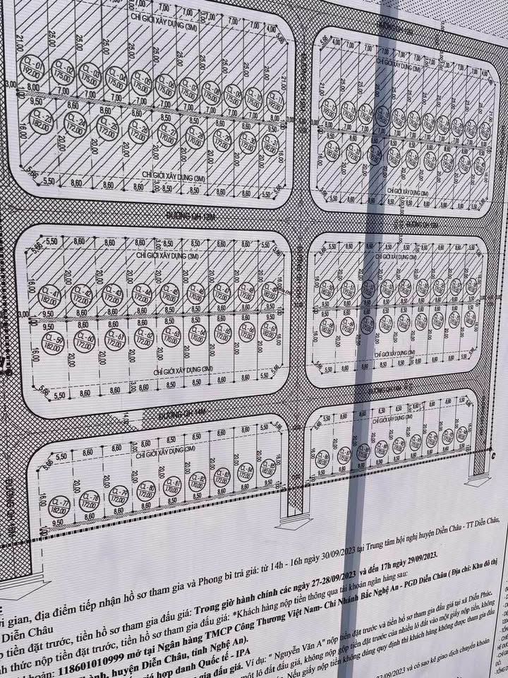 Đất nền đấu giá Phúc Thiêm, Diễn Phúc 172m² giá 2 tỷ - Cơ hội đầu tư hấp dẫn!