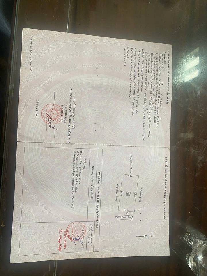 Lô đất khủng 600m² tại phường Đông Lĩnh, Thanh Hóa - Giá hấp dẫn 6 tỷ VND!