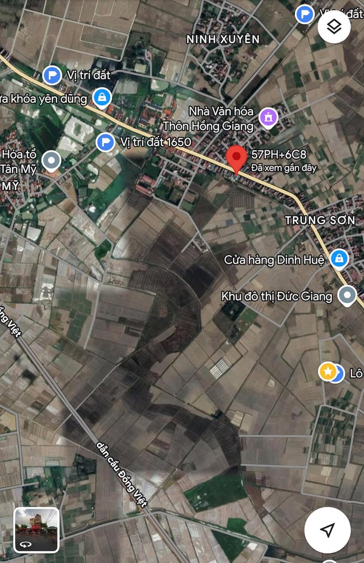 Đất nền Yên Dũng 142m² giá 3 tỷ - Kinh doanh thuận lợi ngay cạnh KCN