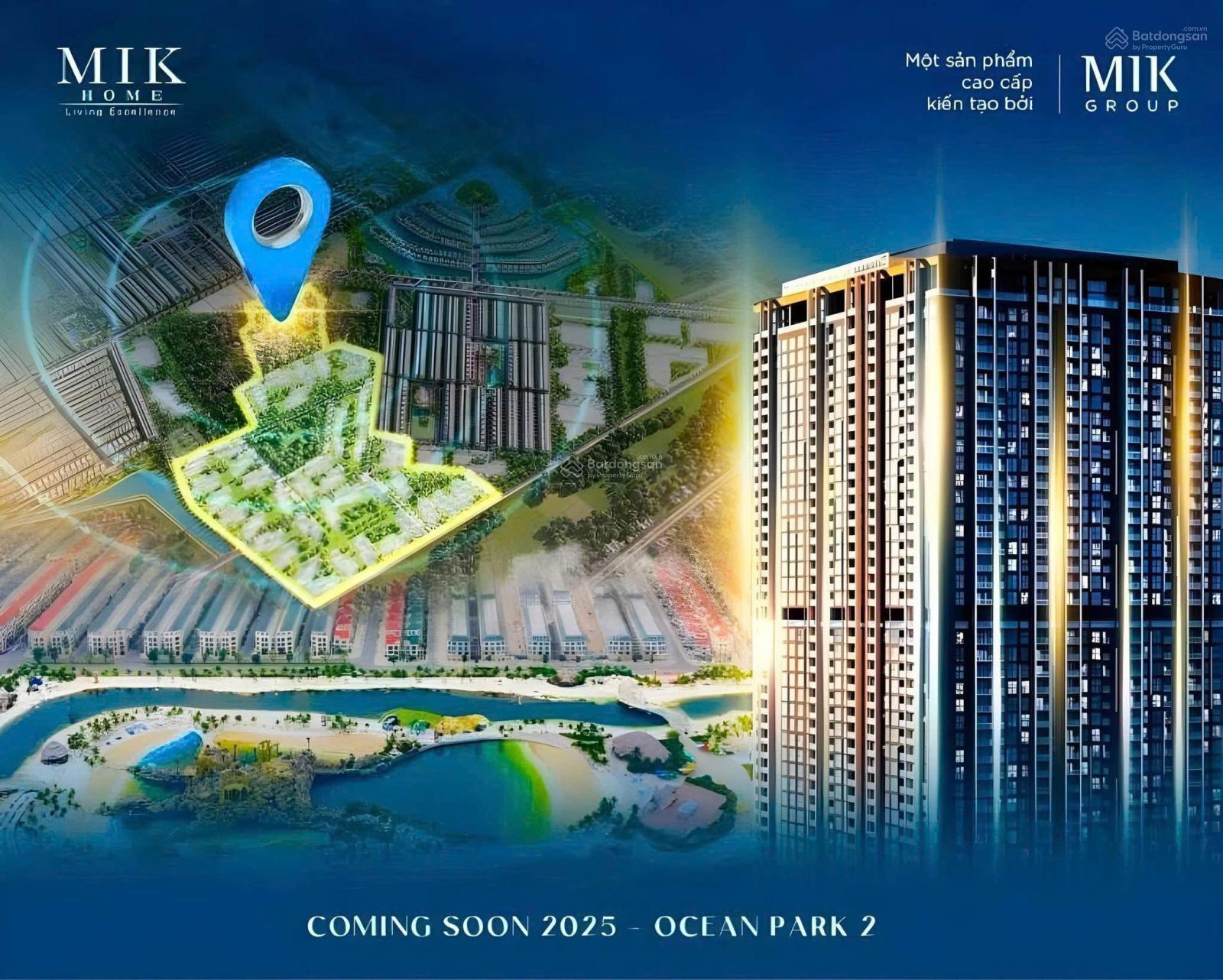 Căn hộ Vinhomes Ocean Park 2,3 40m² giá 53 triệu/m² - Nhận booking ngay hôm nay!