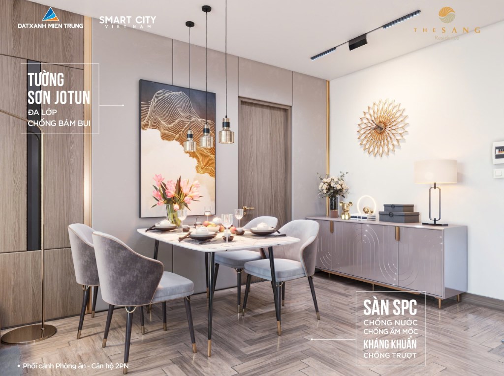 Căn hộ cao cấp The Sang Residence Đà Nẵng 65m² giá 4.7 tỷ - Đầu tư sinh lời bền vững!