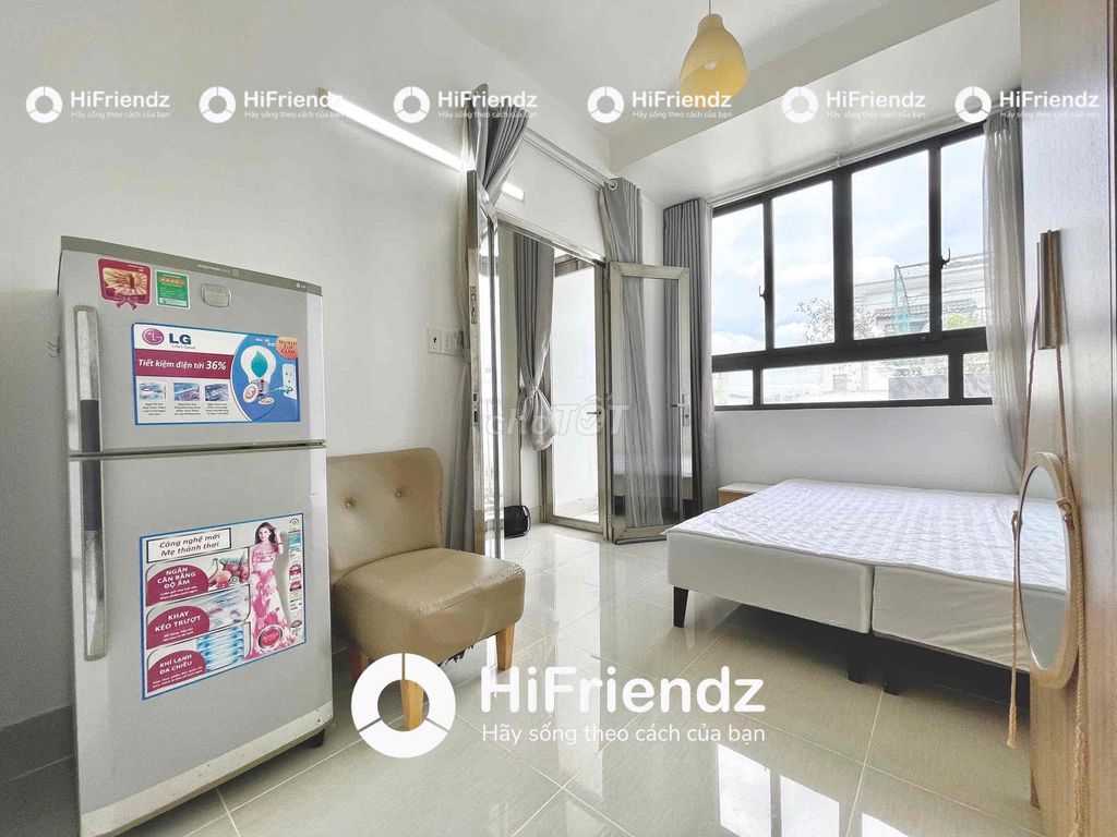 Căn hộ mini Nguyễn Hới Bình Tân 22m² giá 3.6 triệu - Full nội thất thoáng mát!