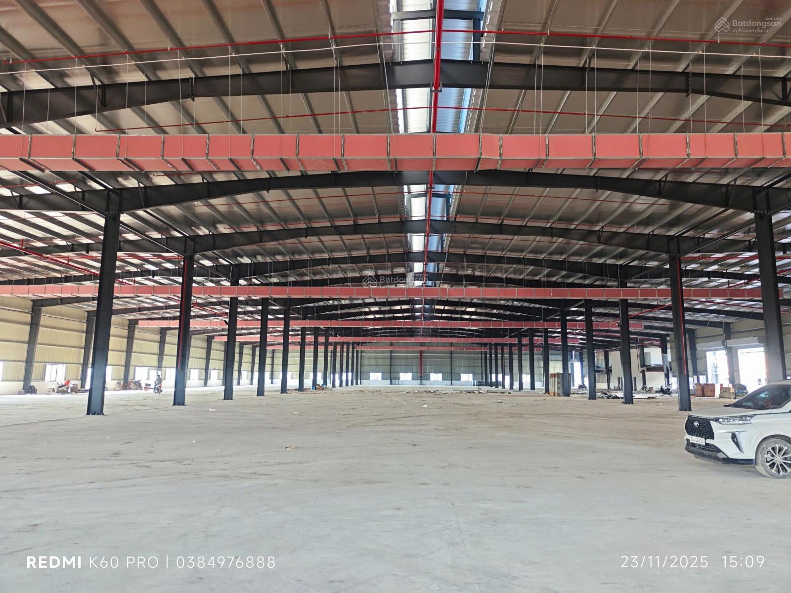 Cho thuê nhà xưởng tại khu công nghiệp Bắc Ninh - Diện tích từ 2.000m² đến 34.000m² - Hạ tầng hoàn chỉnh, giá chỉ 260 triệu