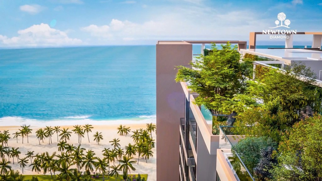 Căn hộ New Town Diamond mặt biển Đà Nẵng 80m² giá từ 65 triệu - Cơ hội đầu tư hấp dẫn!