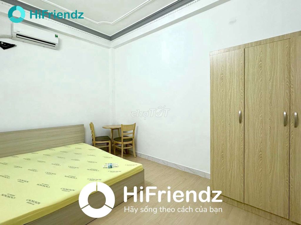 Căn hộ cho thuê Đường Bạch Đằng 30m² giá 4.9 triệu - Full nội thất, gần công viên Hoàng Văn Thụ!