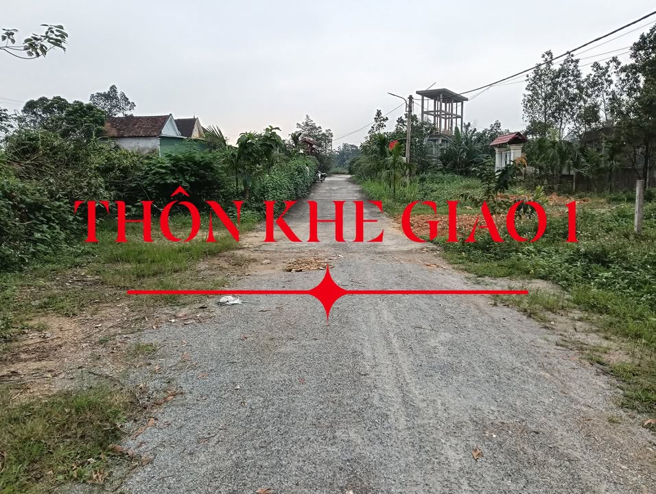 Đất thổ cư Thôn Khe Giao 1, Ngọc Sơn, Thạch Hà 1500m² giá 3 tỷ - Đầu tư sinh lời ngay!