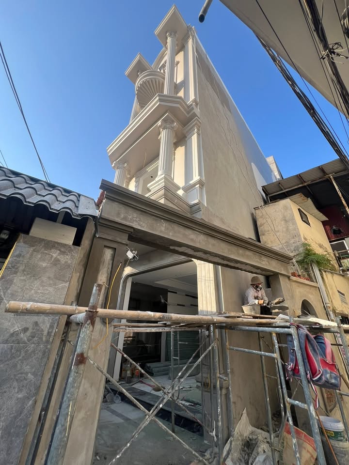 Nhà riêng 4 tầng tại Lạch Tray, Hải Phòng 60m² giá 4.88 tỷ - Sân cổng riêng, độc lập