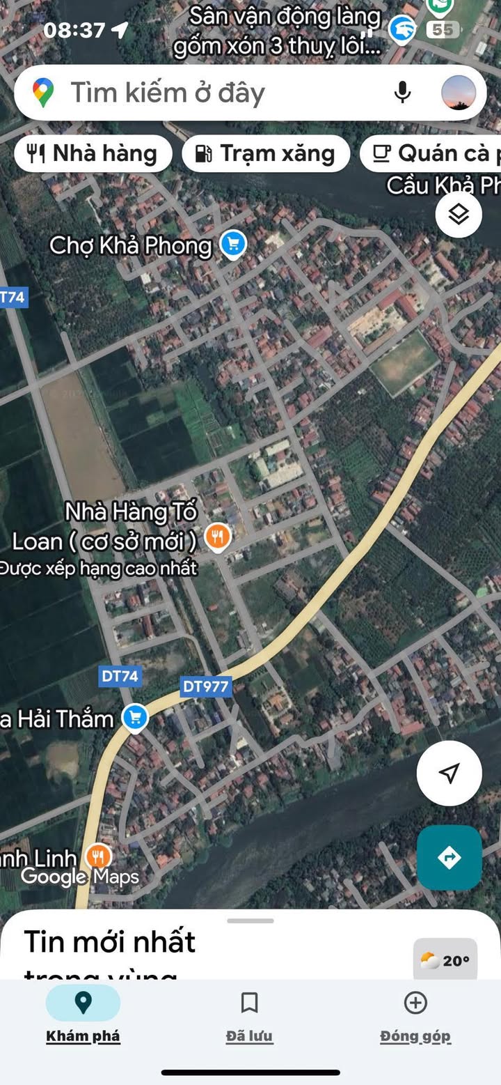 Đất nền Kim Bảng, Hà Nam 105m² giá 2.6 tỷ - Lô đất đẹp, không lỗi!