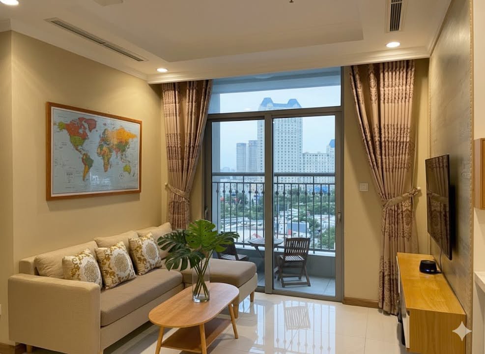 Căn hộ 2PN Vinhomes Central Park 80m² giá 10.8 tỷ - View thoáng, pháp lý sổ hồng