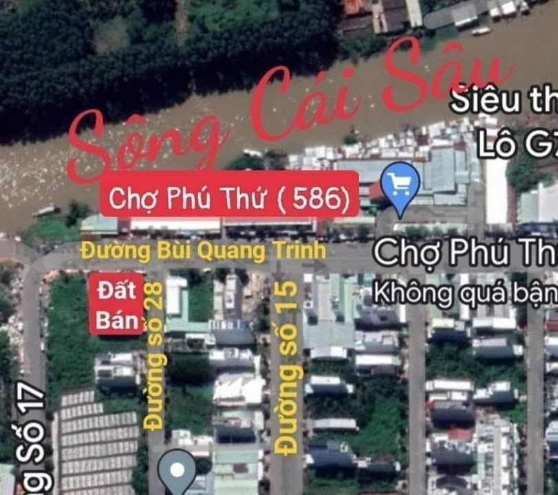 Cặp nền góc O2 mặt tiền đường Bùi Quang Trinh, Cần Thơ - 291.8m² giá 13.5 tỷ - Pháp lý rõ ràng!