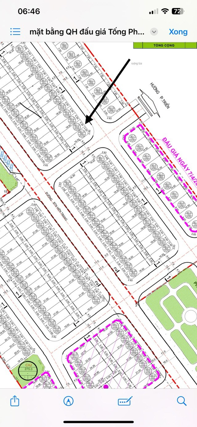 Đất nền Tống Phan, Phù Cừ 101m² giá 1.8 tỷ - Mặt tiền 5.5m, không lỗi phong thủy!